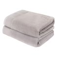 thumbnail image 2 of Fabstyles Super Soft Bath Sheets 2 Piece Set, Extra Large Bath towels, Taupe, 2 of 2