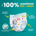 thumbnail image 3 of Pampers Easy Ups Girls & Boys Potty Training Pants, Size 4 (2T3T), Bluey Absorbent Training Underwear, Up to 100% Leakproof Day and Night, Hypoallergenic, 3 of 21