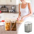 thumbnail image 2 of Lksixu Food-grade Sealed Cans Cereals Dry Goods Milk Powder Coffee Beans Candy Stackable Storage Boxes Containers With Spoons Storage Bins Organizers and Storage, 2 of 5