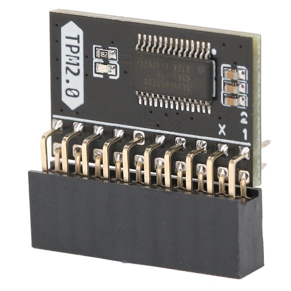20Pin Encryption Security Module, Perfect Replacement PCB Material Standalone Crypto Processor TPM 2.0 Encryption Security Module Practical for Home
