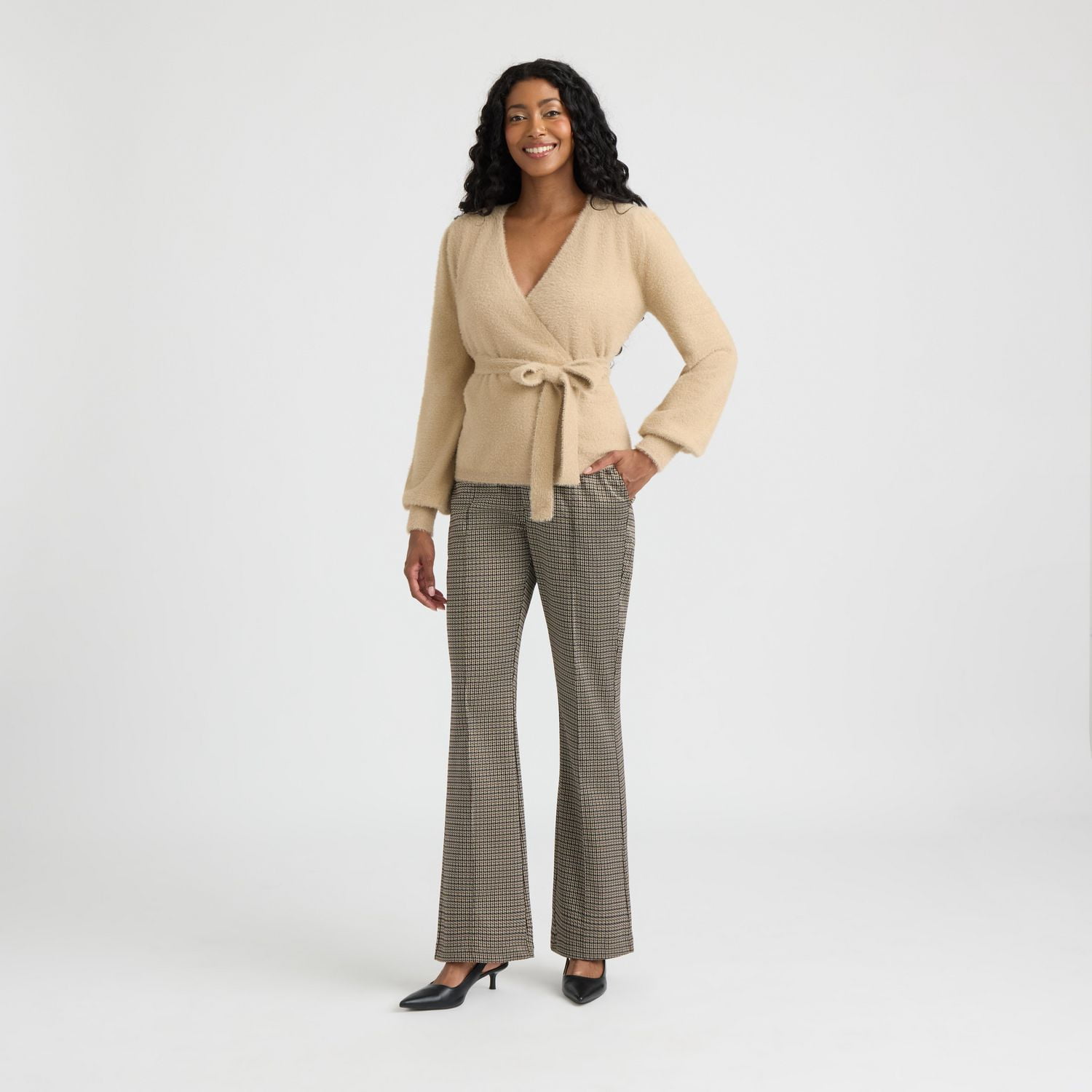 Cardigan à manches bouffantes pour femme Mexx