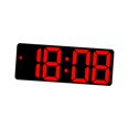 thumbnail image 3 of GUOOL Horloge Murale Numérique à Intensité Réglable, Réveil de Bureau à DEL pour Adultes, Apprentissage, Rouge, 3 of 9