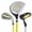 Yellow, variant on Ultimate Junior Golf Club Set for Children Includes 165CC #3 Fairway Wood & #7 Iron Yellow