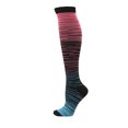 thumbnail image 1 of Penkiiy Bas de Compression pour Hommes Motif Coloré Bas de Pression Hommes Femmes Bas Élastiques Mouvement Extérieur Bas Rouges, 1 of 2