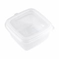 thumbnail image 2 of Oleegame 2PC Kids Snack Boxes For School Condiment Containers With Lids Quadrate Condiment Containers， Condiment Containers Travel Clear, 2 of 9