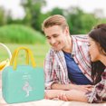 thumbnail image 4 of 1PCS Storage Lunch Bento Box Bag Food Insulated Thermal Working Portable Travel Bag Lunch Bag, 4 of 4