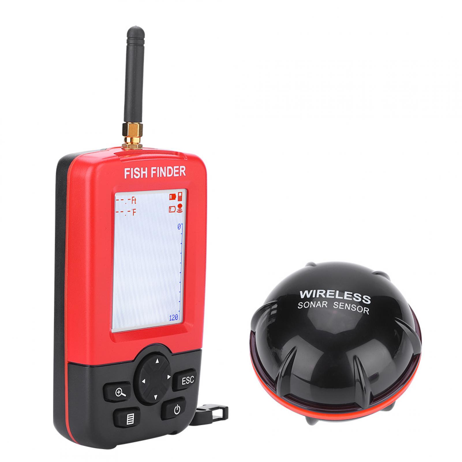 Hilitand Wide Depth Range Sounder Fishfinder For Lake Fishing Sea Fishing