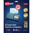 thumbnail image 1 of Avery White Rectangle Labels with Sure Feed Technology, Easy Peel, 1" x 2 ⅝", for Laser and Inkjet Printers - 8920, 1 of 8