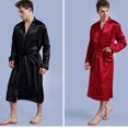 thumbnail image 2 of Fjucha Robes Cotton Bathrobes for Mens Soft Lightweight Unisex Bath Robes M-2XL, 2 of 9