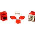 thumbnail image 1 of Cat5E Rj45 Keystone Jack Rouge, 1 of 1