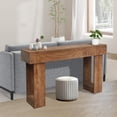 thumbnail image 2 of AKDSteel Table Console de 63 Pouces de Long, Table d'Entrée en Bois pour Couloir, Salon Ou Vestibule, 2 of 7