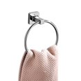 thumbnail image 2 of Stainless Steel Towel Ring Hanger Kitchen Bathroom Hand Towel Holder Wall Mounted Circle Rack, 2 of 7