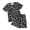 Black, variant on Zshosam Pajamas for Boys Baby Boys' Toddler Snug Fit 2-Piece Pajama Set Size 9T 10T,(Sky Blue 9-10 Years)
