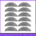 thumbnail image 2 of Mop Cloth For Roborock S8 S8 PLUS S8+ S8 Pro Ultra G20 Pad Double vibration Mop Pad Vacuum Cleaner Robot Parts Accessories, 2 of 5