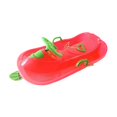 thumbnail image 2 of Lipstore Snow Sled with Steering Wheel Brake Gift Snow Sledge for Children Girls Kids Red, 2 of 8