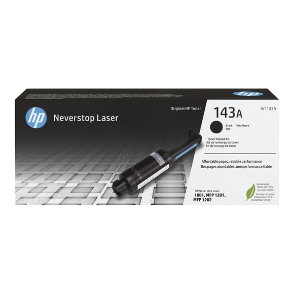 HP 143A Reload Kit - Black - toner refill - for Neverstop 1001, 1202; Neverstop Laser 1000, MFP 1200, MFP 1201, MFP 1202