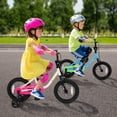 thumbnail image 4 of Costway 14-Inch Kids Bicycle with Adjustable Seat Front Handbrake & Coaster Brake, 4 of 10