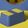thumbnail image 3 of Toilet Stool Toilet Step Stool Plastic Non Slip Heavy Duty Rollover Prevention Tool For Baby Children Blue 1 Layer, 3 of 5