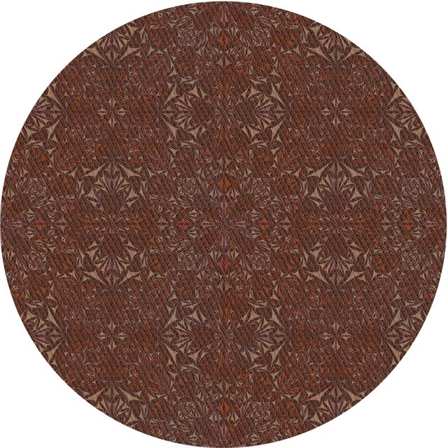 Ahgly Tapis d'Intérieur Lavable en Machine Carré Transitionnel Rouge Bordeaux, 3 Pieds Carré