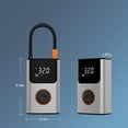 thumbnail image 4 of Wireless Car Air Pump Portable Digital Display Tire Inflator With Led Light Mobile Power Bank Function Auto Start Stop 8.26X7.08 Inches, 4 of 9