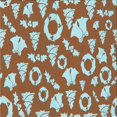 thumbnail image 1 of Ahgly Tapis d'Intérieur Lavable en Machine Carré Acajou Brun, 5 Pieds Carré, 1 of 7