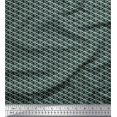thumbnail image 1 of Soimoi Poly Georgette Fabric Herringbone Shirting Fabric Prints by Yard 52 Inch Wide, 1 of 3