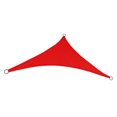 thumbnail image 2 of Riforla Sun Shade Triangle Sun Shade 95% Block Canopy for Patio Backyard Garden Outdoor Activities with Fixing Kit Protective Cover Red, 2 of 4