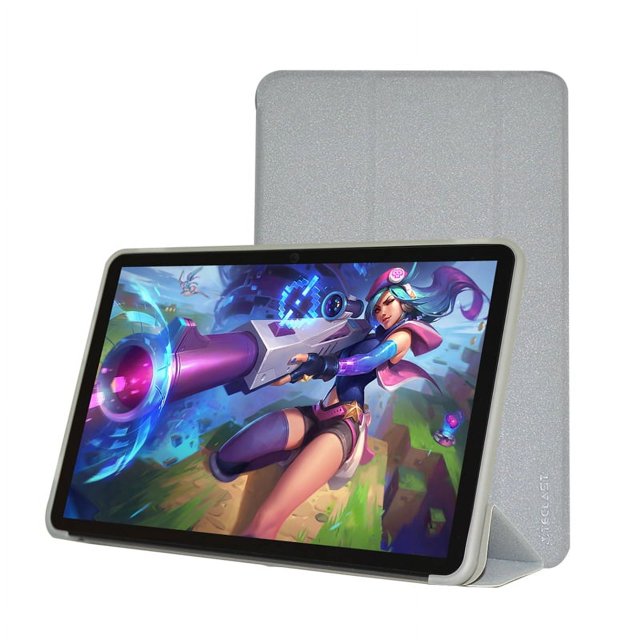 Case For Teclast T26T 10.1 Inch Tablet PC,Stand TPU Soft Shell Cover For P26T Silver Teclast P26T