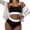 Black, variant on FcBaudy 2 Piece Swimsuit for Women, Swim Suits for Women, Women's Swimsuit Swimsuit Solid Color Backless Split Steel Top Swimsuit Suit Women Swimsuit