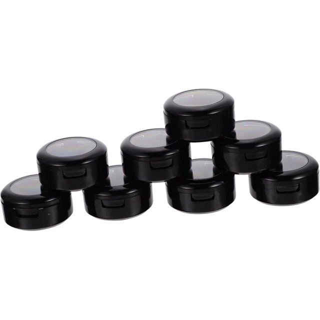 HUGFEGWE 40 Pcs Empty Eye Shadow Box Eyeshadow Supplies Empty Eyeshadow Organizer Make up Container Eyeshadow Compact Case Makeup Container Eyeshadow Container Makeup Empty Plate CJB91-136463