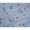 thumbnail image 4 of oneOone Polyester Lycra Fabric Dot|Floral & Stork Bird Print Fabric By Yard 56 Inch Wide, 4 of 4