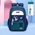 thumbnail image 2 of AWZXDE Sac à Dos pour Enfants Sac d'École Léger Tissu Résistant à l'Eau Multiples Compartiments Design de Dessin Animé Mignon pour Garçons et Filles, 2 of 3