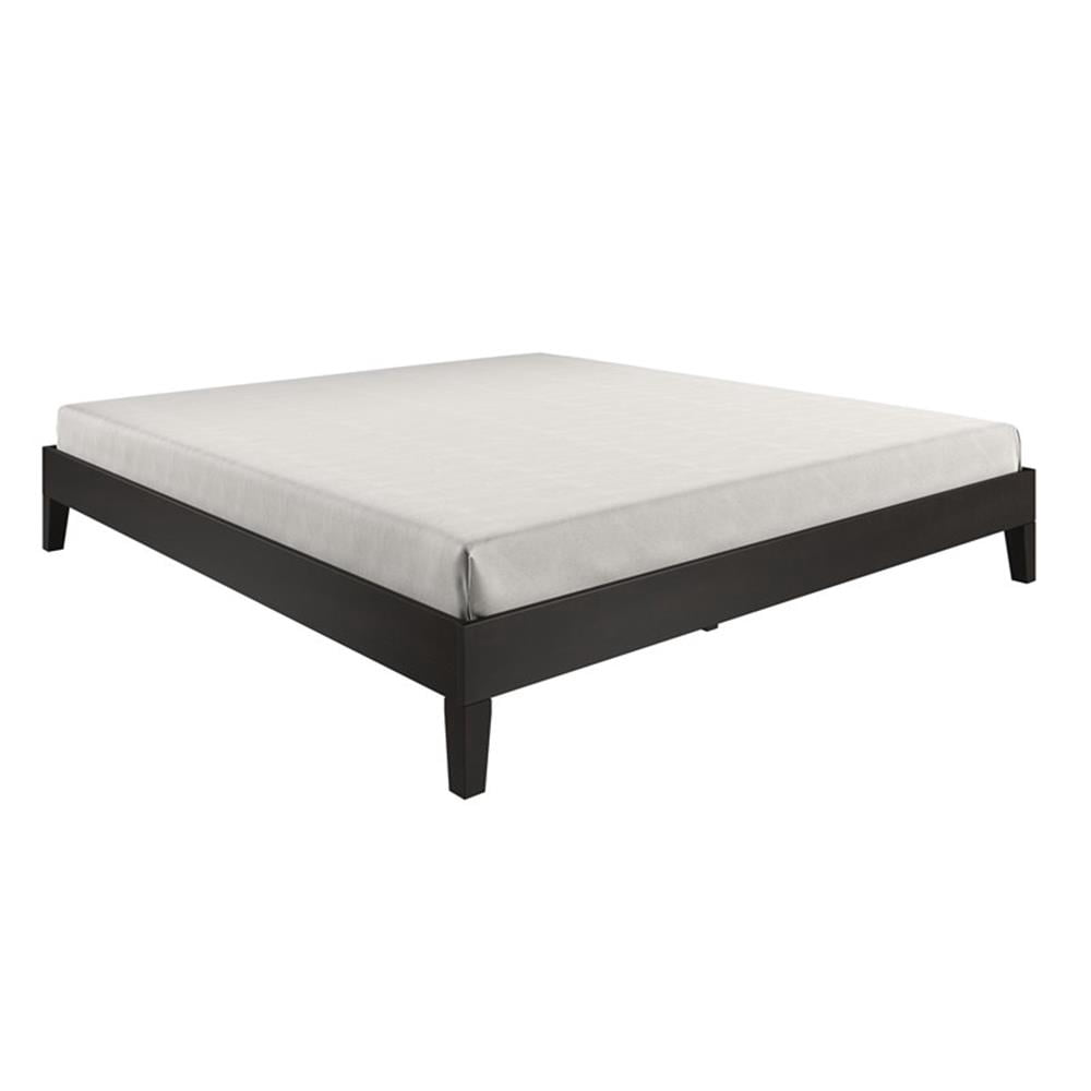 Steve Silver Nix King Black Wood Platform Bed
