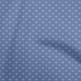 thumbnail image 1 of oneOone Tissu Velours Bleu Moyen Minimal Rétro Matériau de Robe Tissu Imprimé au Mètre 58 Pouces de Large, 1 of 5