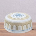 thumbnail image 2 of Esquirla Mens Prayer Hat Embroidery Yellow, 2 of 8