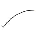 thumbnail image 4 of Unique Bargains 2pcs 60cm Car Tire Valve Connect Air Chuck Inflator Pump Extension Hose Adapter Black, 4 of 6
