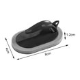 thumbnail image 3 of GUOOL Dish Scrub Brush Comfortable Handle Hanging Storage Kitchen Scrub Brush for Pans Black, 3 of 9