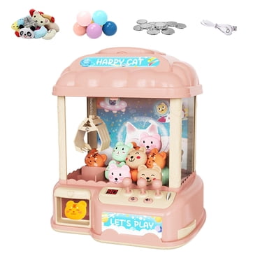 claw machine,claw machine for kids small vending machine,mini arcade machine candy dispenser music games,toy vending machine dispenser kids grabber claw,kids claw machine toy mini Dolls