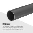 thumbnail image 4 of Unique Bargains PVC Rigid Round Pipe 36mm ID 40mm OD 20cm/8' Length Light Grey High Impact for Water Pipe, Crafts, Cable Sleeves, 4 of 6