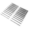 thumbnail image 3 of WEN 10380 20-Piece Precision-Ground 1/8-Inch Parallel Sets with Case, 3 of 5