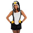 thumbnail image 4 of Costume Penguin pour Femmes Adultes Mignon Robe Noire avec Animaux - Petit, 4 of 4