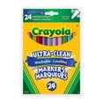thumbnail image 1 of Crayola Ultra-Clean Washable Fine Line Markers, Assorted Colours, 24 Count, 1 of 5