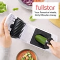 thumbnail image 2 of Fullstar Vegetable Chopper & Cutter - Slicer Dicer Spiralizer with Container for Food Veggie Onion Cucumber Tomato Salad Potato F, 2 of 8