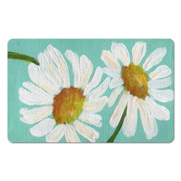Tapis de Bain Floral Médaillon Luxueux Absorbant et Séchage Rapide, Ajout Parfait pour la Décoration de la Salle de Bain
