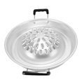thumbnail image 1 of Thai Korean BBQ Grill Pan, Aluminum Barbecue Grill Topper Camping BBQ Pan, BBQ Grill Steak Hot Pan Nonstick, for Shabu Vegetable Egg Pork Beef Meat, Easy to Clean, Even, 1 of 7