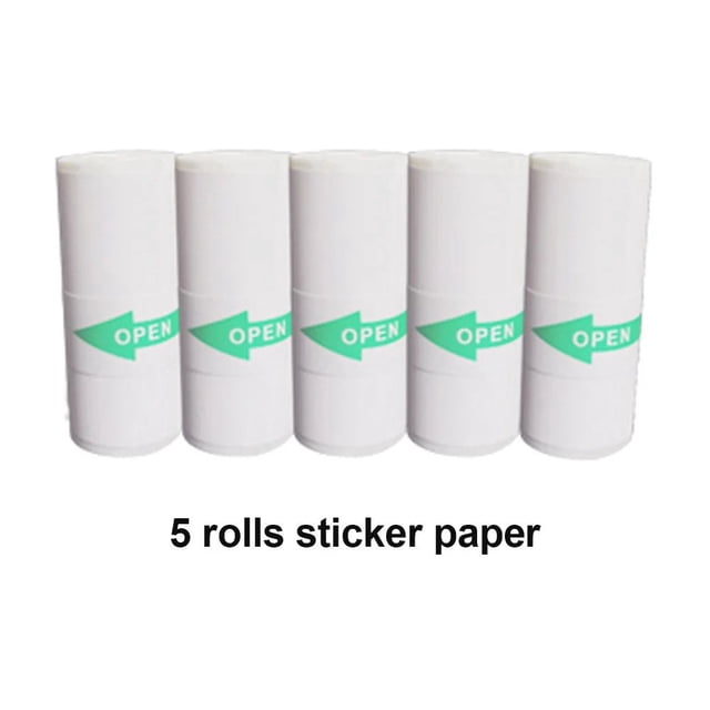 EIGTHTAILMini Printer Portable Bluetooth Wireless Smart Label Thermal Portable Printers Stickers Paper Wireless Printers Children Gifts
