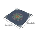 thumbnail image 1 of Meitianfacai Mahjong Mat Reduction Mahjongg Table Mat Mahjong Accessories Tablecloth Game Poker Domino Game Game Mat For Card Board And Tile Games 80x80cm, 1 of 5
