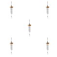 thumbnail image 2 of mmirethe Multiple Styles And Colors Wind Chimes For Wide Application Unique Style Wind Chime Pendant burlywood 5Set, 2 of 6