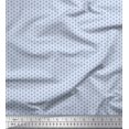 thumbnail image 1 of Soimoi Poly Georgette Fabric Dot & Floral Small Printed Fabric 1 Yard 52 Inch Wide, 1 of 3