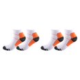 thumbnail image 4 of kurtrusly 1/2/3/5 2 Pcs/ensemble Bas de Compression pour Femmes Performance et Réduire la Fatigue Soulager orange P/M 2 Pcs, 4 of 6